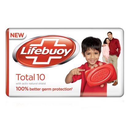 Lifebuoy Bathing Soap Total 10 100% Stronger Germ Protection