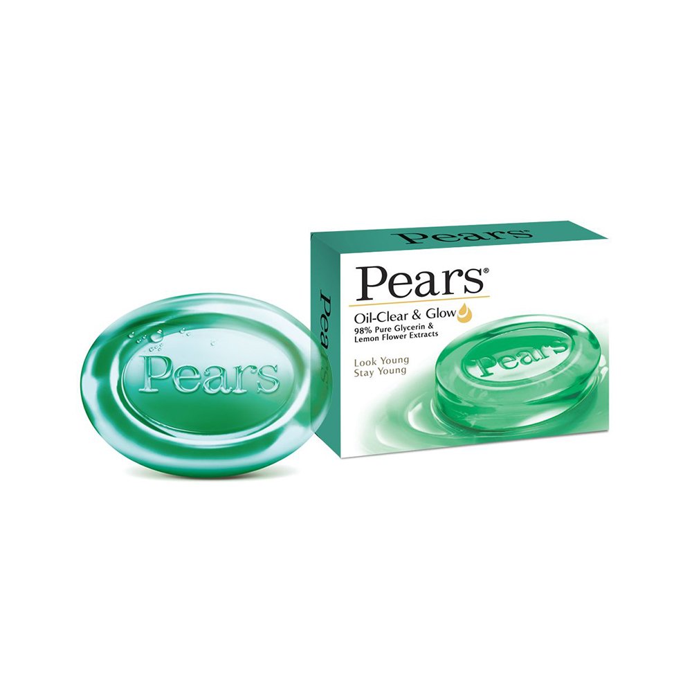 Pears Bathing Soap Oil Clear & Glow