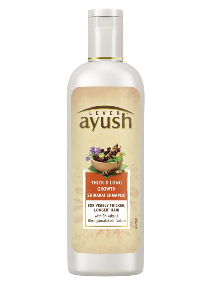 Ayush Hair Shampoo Thick & Long Growth Shikakai