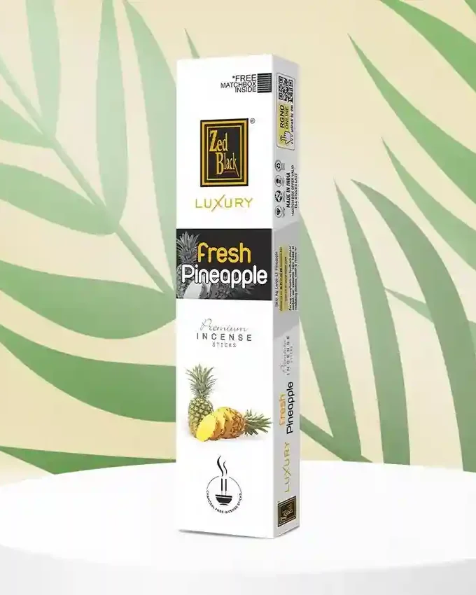 Zed Black Agarbattis Pineapple
