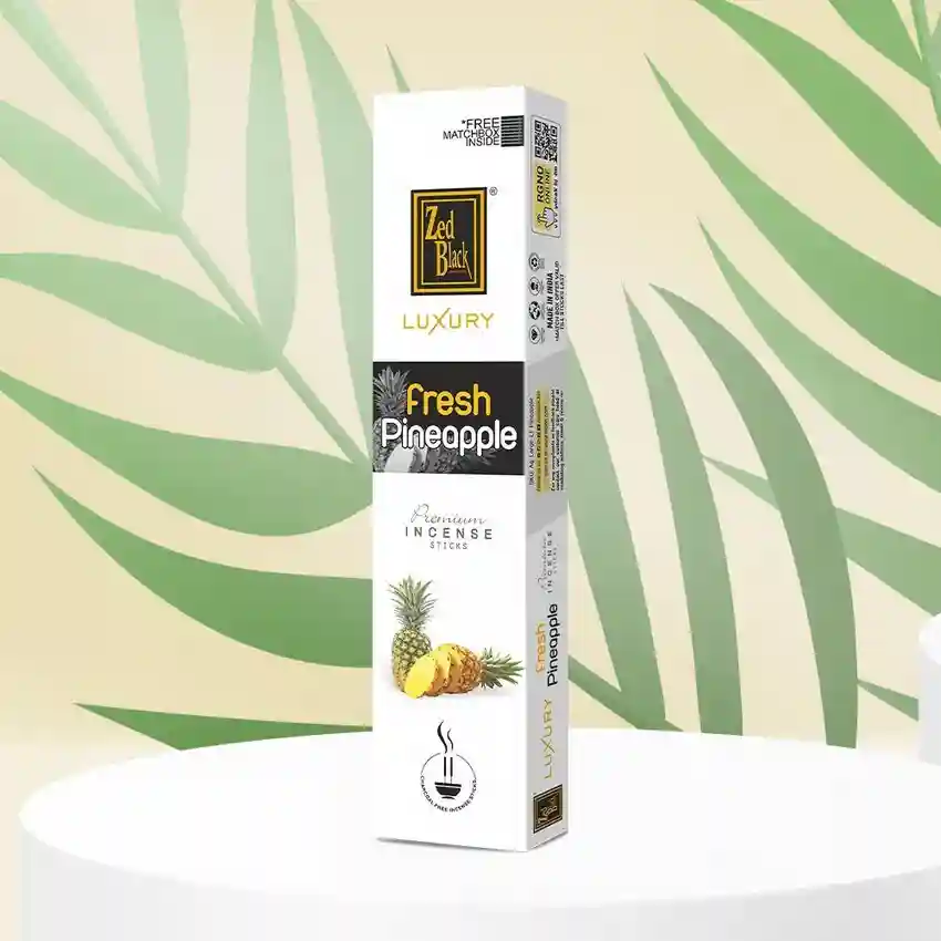 Zed Black Agarbattis Pineapple