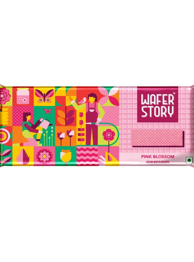 Wafer Story Pink Blossom Wafers