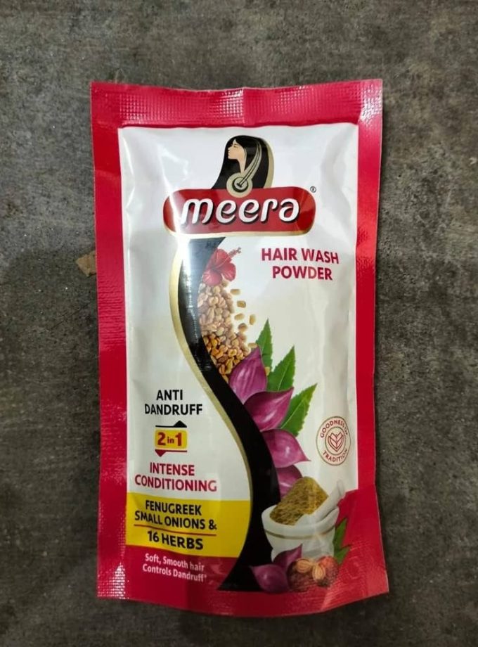 Meera Onion Hairwash Powder